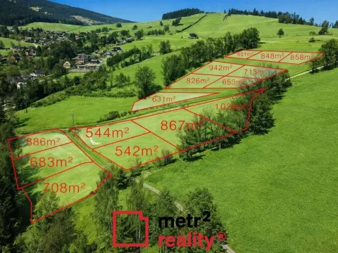 Prodej pozemku pro bydlení, Staré Město, Hynčice pod Sušinou, 858 m2