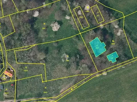 Prodej zahrady, Kunratice u Cvikova, 2812 m2