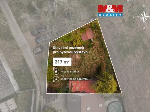 Prodej zahrady, Praha - Uhříněves, 345 m2