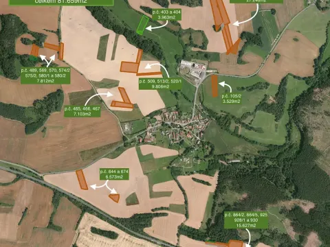 Prodej pole, Mohelnice, 81659 m2