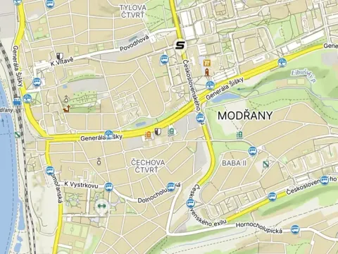 Pronájem skladu, Praha - Modřany, Písková, 100 m2
