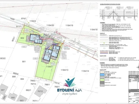 Prodej pozemku pro bydlení, Bystřany, Havlíčkova, 1495 m2