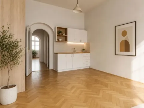 Prodej bytu 2+kk, Praha - Žižkov, Hartigova, 47 m2
