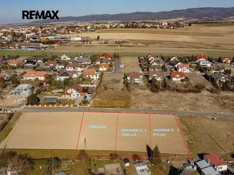 Prodej pozemku pro bydlení, Zlín, 1004 m2