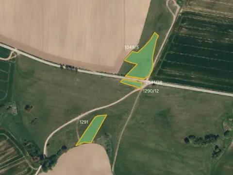 Prodej louky, Křešín, 3606 m2