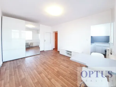 Pronájem bytu 1+kk, Praha - Podolí, Kaplická, 28 m2