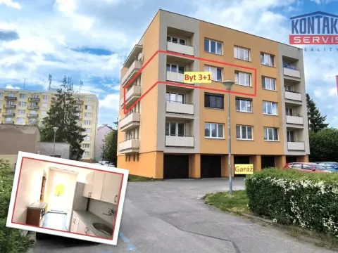 Pronájem bytu 3+1, České Budějovice, J. Plachty, 78 m2