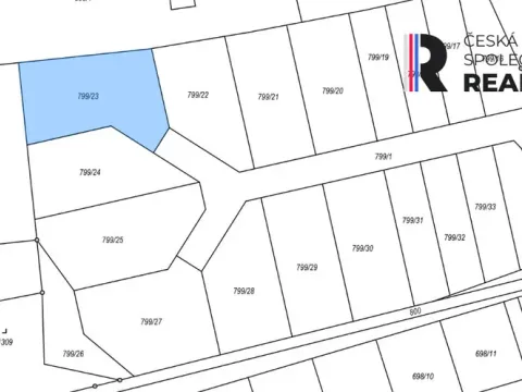 Prodej pozemku pro bydlení, Žatec, Chomutovská, 830 m2
