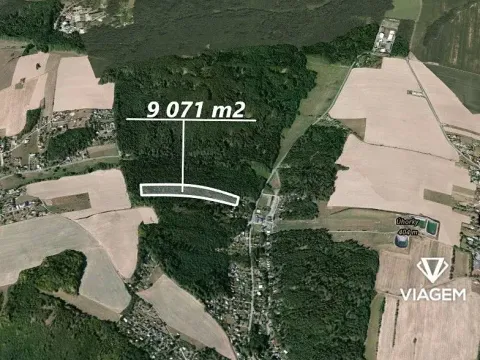 Prodej zahrady, Horní Lhota, 9071 m2