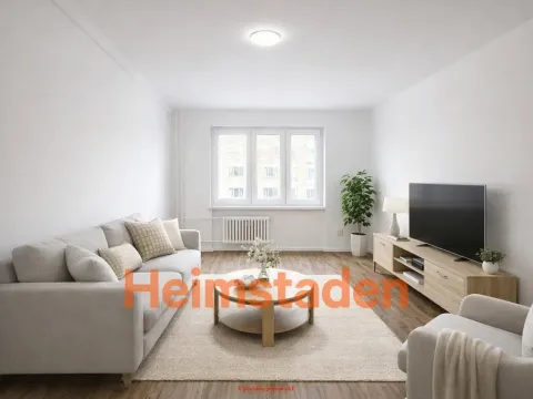 Pronájem bytu 2+1, Karviná - Nové Město, tř. Osvobození, 55 m2