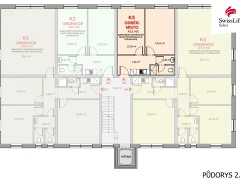 Prodej kanceláře, Polná, 41 m2