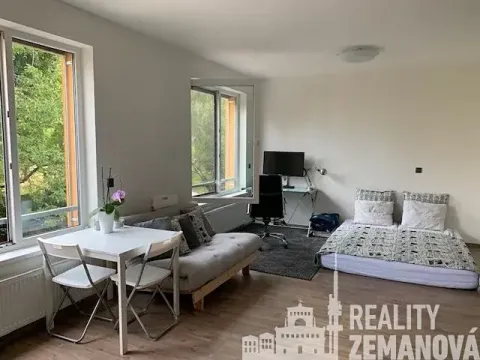 Pronájem bytu 1+kk, Praha - Michle, Hanusova, 37 m2