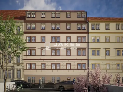Prodej bytu 1+kk, Praha - Smíchov, Grafická, 18 m2