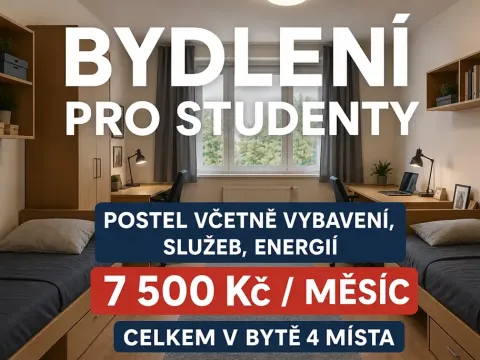 Pronájem bytu 2+1, Brno, 62 m2
