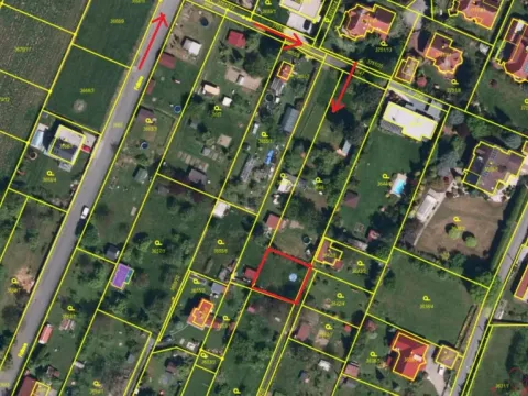 Pronájem zahrady, Ostrava - Stará Bělá, Foltova, 320 m2