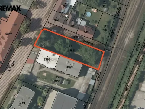 Prodej podílu 1/5 pozemku pro bydlení, České Budějovice, 709 m2
