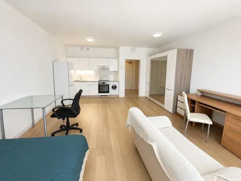Pronájem bytu 1+kk, Praha - Vršovice, Archangelská, 40 m2