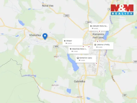 Prodej pozemku pro bydlení, Včelnička, 1118 m2