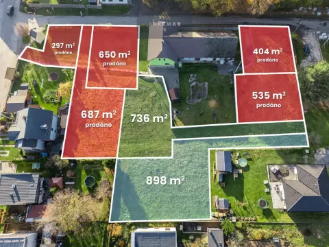 Prodej pozemku pro bydlení, Bohuslavice, 898 m2