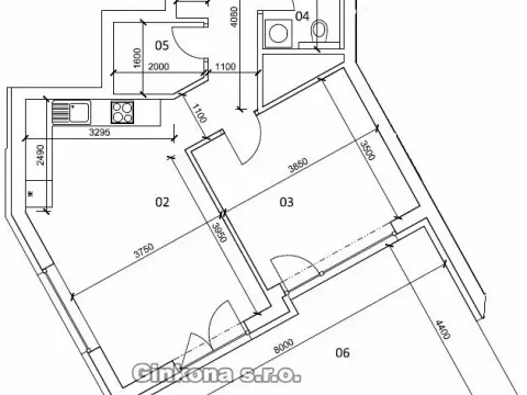 Pronájem bytu 2+kk, Plzeň, Papírnická, 50 m2