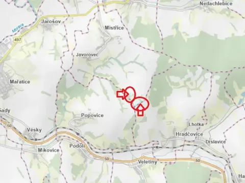 Prodej pole, Mistřice, 2190 m2