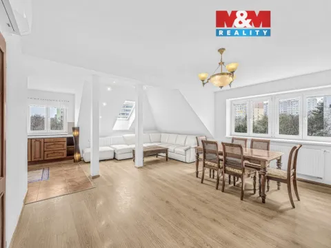 Pronájem bytu 3+kk, Praha - Lhotka, Zálesí, 112 m2