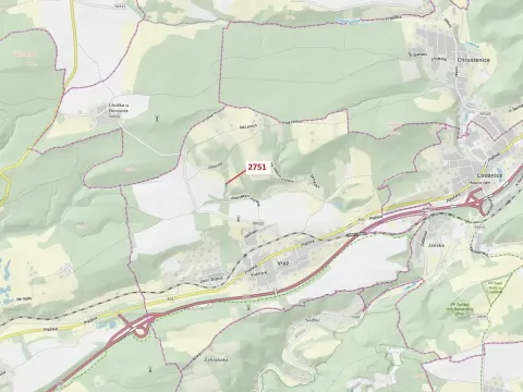 Dražba lesa, Vráž, 706 m2