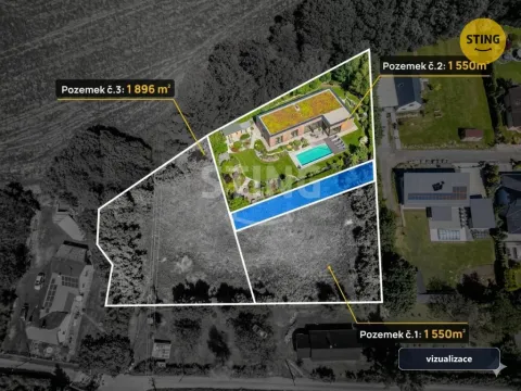 Prodej pozemku pro bydlení, Palkovice, 1550 m2