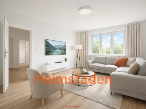 Pronájem bytu 2+1, Havířov - Město, Národní třída, 57 m2