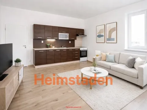 Pronájem bytu 2+kk, Ostrava - Kunčičky, Nadační, 47 m2