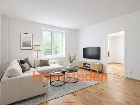 Pronájem bytu 2+1, Ostrava - Poruba, Komenského, 55 m2