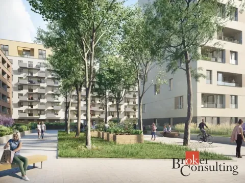 Pronájem bytu 2+kk, Praha - Vysočany, Fafkových, 50 m2