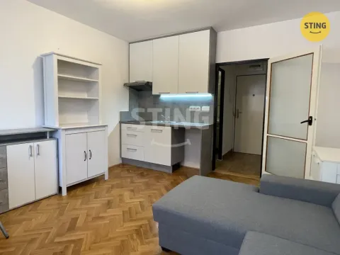 Pronájem bytu 1+kk, Ostrava, Krakovská, 20 m2