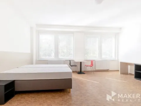Pronájem bytu 1+kk, Praha - Smíchov, Křížová, 18 m2