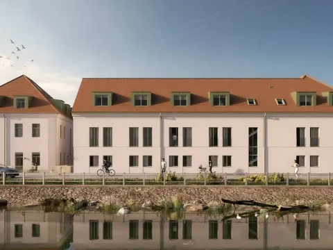 Prodej bytu 1+kk, Brandýs nad Labem-Stará Boleslav - Stará Boleslav, Nábřeží, 28 m2
