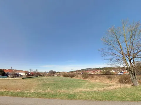 Prodej zahrady, Protivín, Žižkova, 1355 m2
