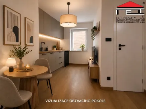 Prodej bytu 2+kk, Brno, Bratislavská, 38 m2