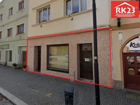 Pronájem obchodního prostoru, Planá, náměstí Svobody, 41 m2