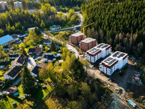 Pronájem bytu 1+kk, Jablonec nad Nisou - Rýnovice, 39 m2