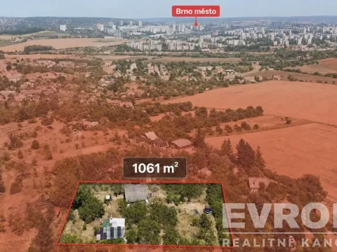Prodej zahrady, Ostopovice, 1061 m2