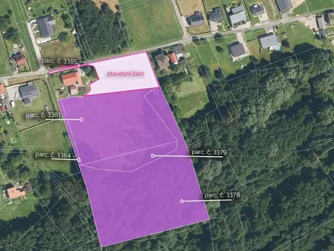Prodej podílu pozemku pro bydlení, Doubrava, 12199 m2