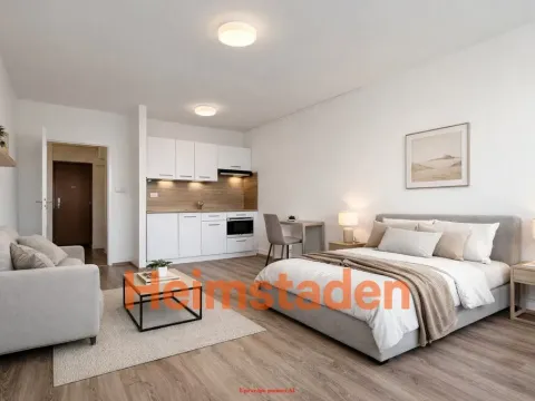 Pronájem bytu 1+kk, Orlová - Lutyně, Masarykova třída, 27 m2