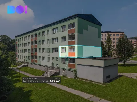 Prodej bytu 3+1, Třinec, Sosnová, 62 m2