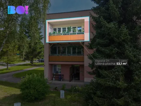 Prodej bytu 2+1, Orlová, Květinová, 53 m2