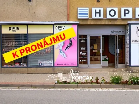 Pronájem obchodního prostoru, Blansko, Rožmitálova, 72 m2