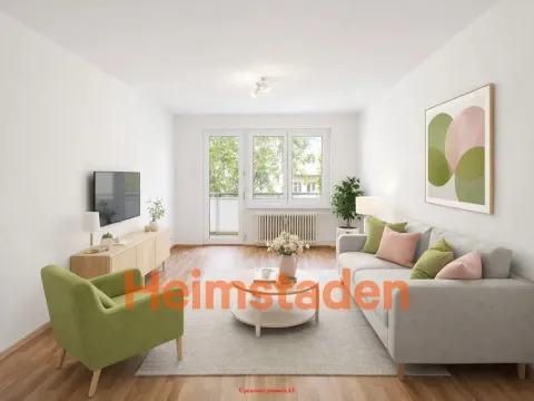 Pronájem bytu 2+1, Karviná - Ráj, Kosmonautů, 51 m2