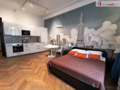 Pronájem bytu 1+1, Praha - Nové Město, Hálkova, 31 m2