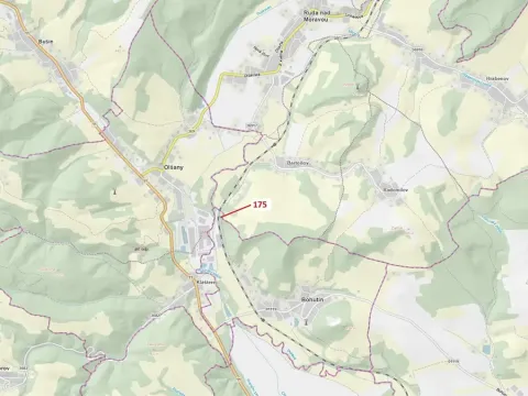 Dražba lesa, Bohutín, 827 m2