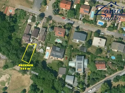 Prodej pozemku pro bydlení, Praha - Koloděje, Záhornická, 222 m2