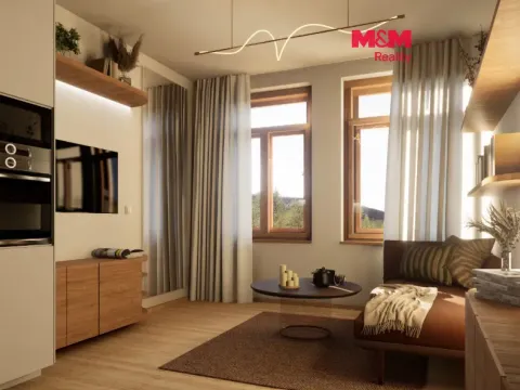 Prodej bytu 2+kk, Praha - Smíchov, Grafická, 43 m2